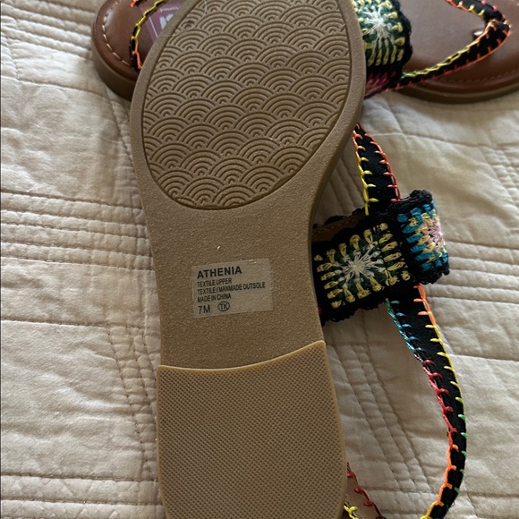 Pop Multicolor Athena Sandals - Picture 3 of 4